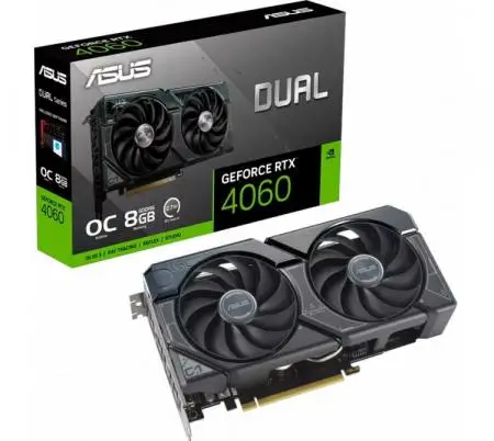 Placa de Video ASUS Dual RTX 4060 8GB OC V2 en Argentina