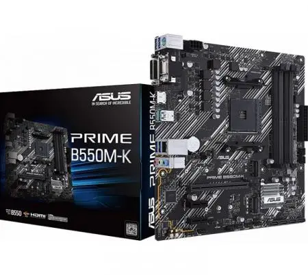 Mother ASUS PRIME B550M-K AM4 DDR4 en Argentina