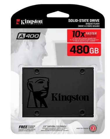 Disco solido Kingston A400 480GB para PC y notebook, Envio Gratis a Argentina.
