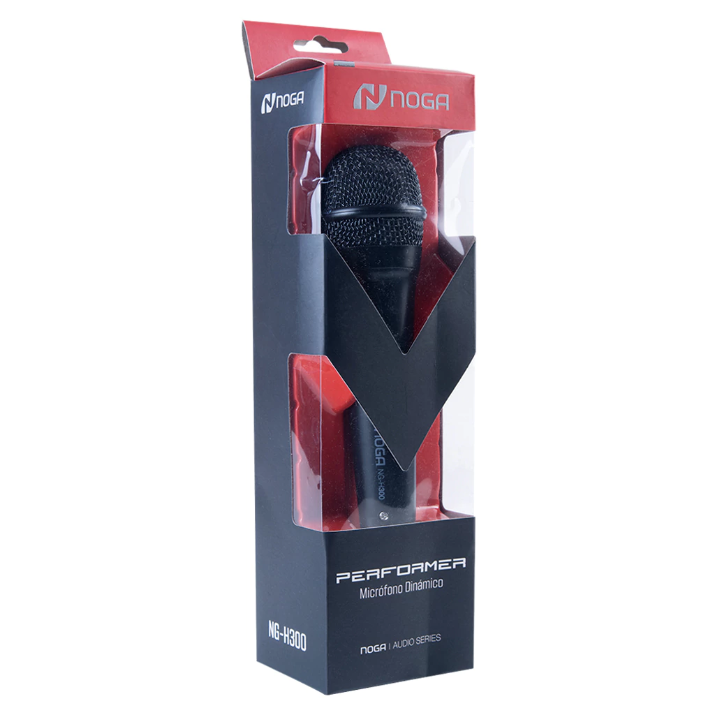 Microfono dinamico Noga NG-H300 con cable desmontable XLR Argentina