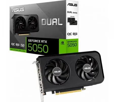 Placa de video ASUS Dual GeForce RTX 5050 8GB GDDR6 OC Argentina