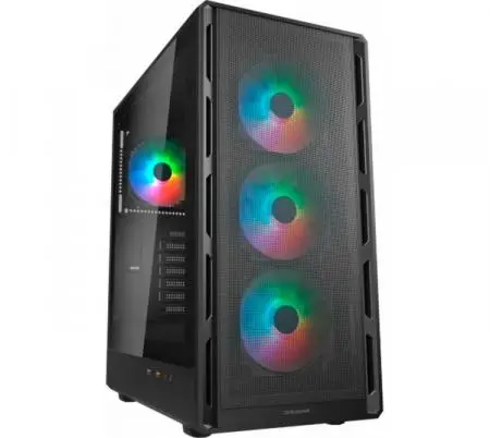 Gabinete Cougar Airface Pure RGB Mesh Vista Frontal Argentina