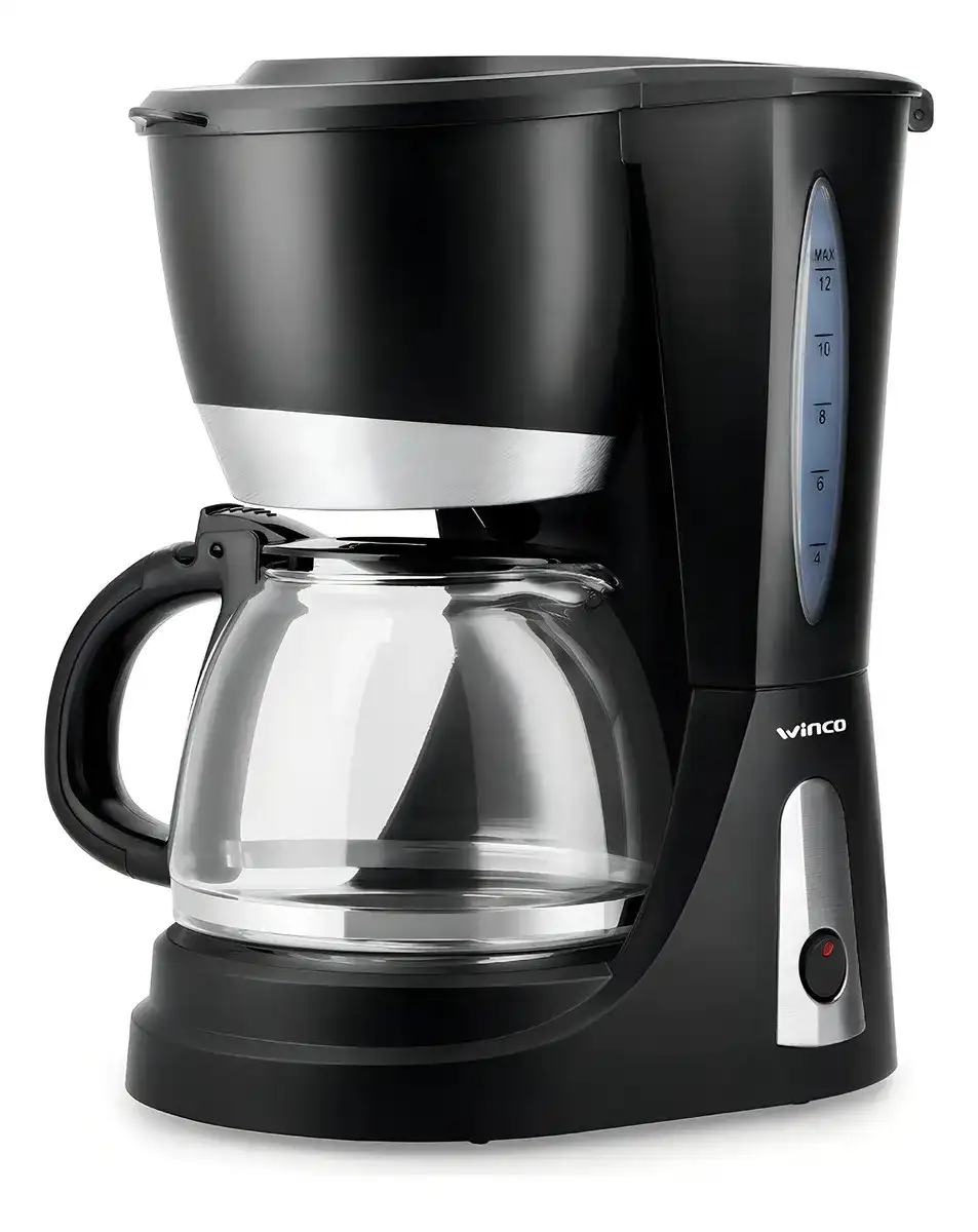 Cafetera Electrica Winco W1932 12 pocillos negra en Argentina