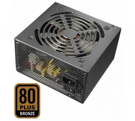 Fuente Cougar 600W 80 Plus Bronze Vista Frontal Argentina