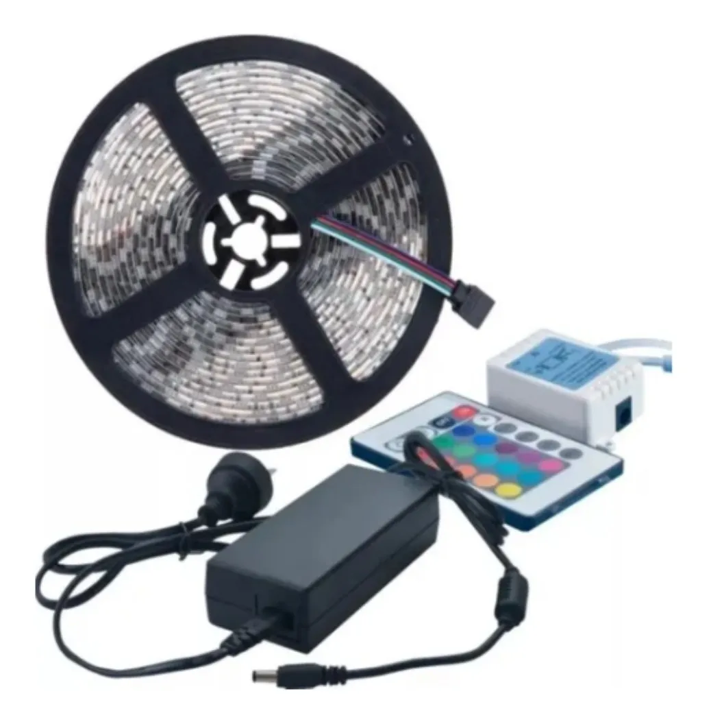 Tira Led RGB 2835 Time 5m con controlador en Argentina