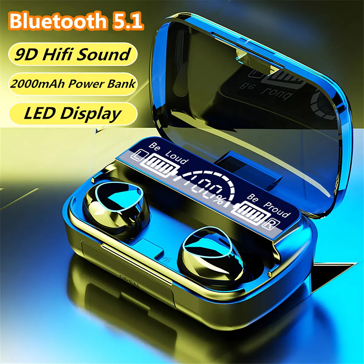 Auricular TWS M10 Bluetooth Inalambrico Envio Gratis - Imagen 2