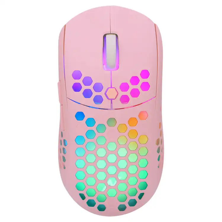 Kit Gamer Rosa Noga ST-4201 Auricular y Mouse Retroiluminado - Imagen 2