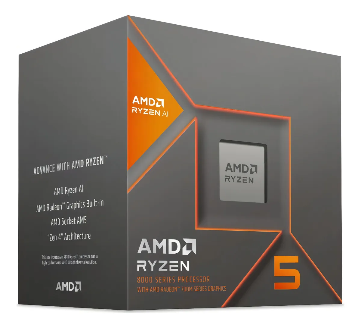 Procesador AMD Ryzen 5 8600G con graficos integrados en Argentina