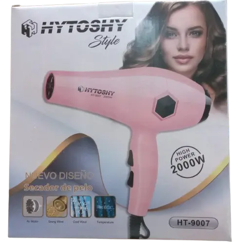 Secador de pelo Hytoshy 9007 profesional 2000W Argentina