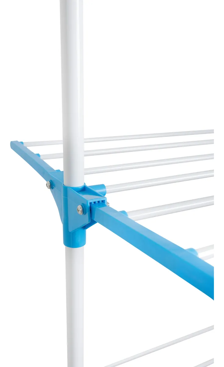 Tender vertical 3 niveles con ruedas 40kg ropa envio gratis - Imagen 4