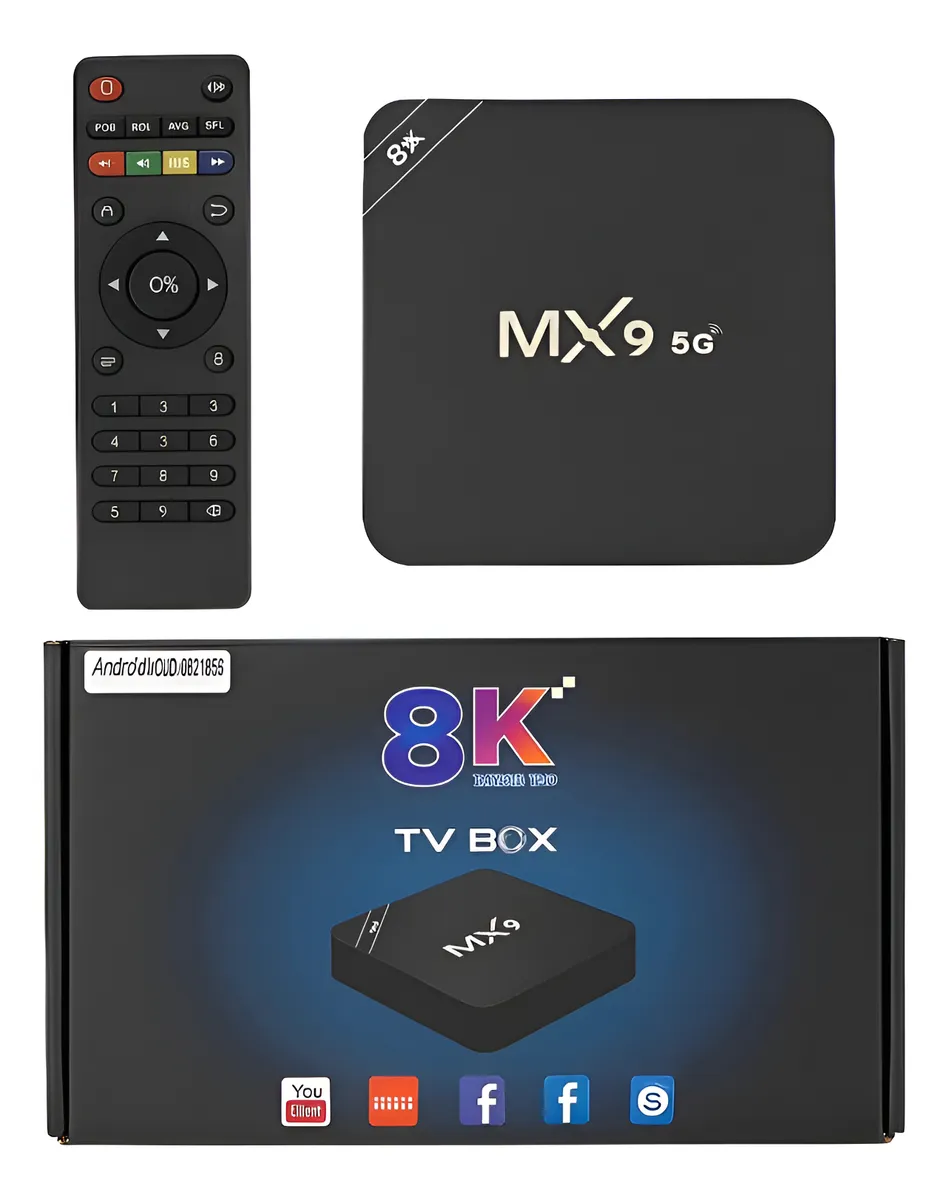 TV Box 8K Magick Real 1GB 8GB Android TV Argentina