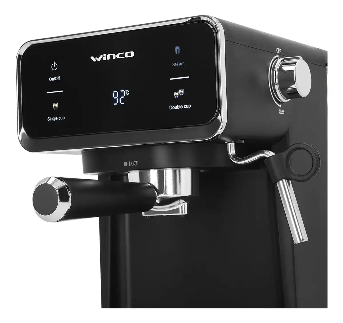 Cafetera Express Digital Winco W1927N 20 Bar Envio Gratis - Imagen 2