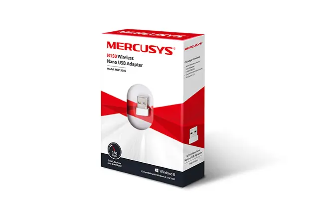 Nano placa de red wifi USB Mercusys MW150US 150Mbps Argentina