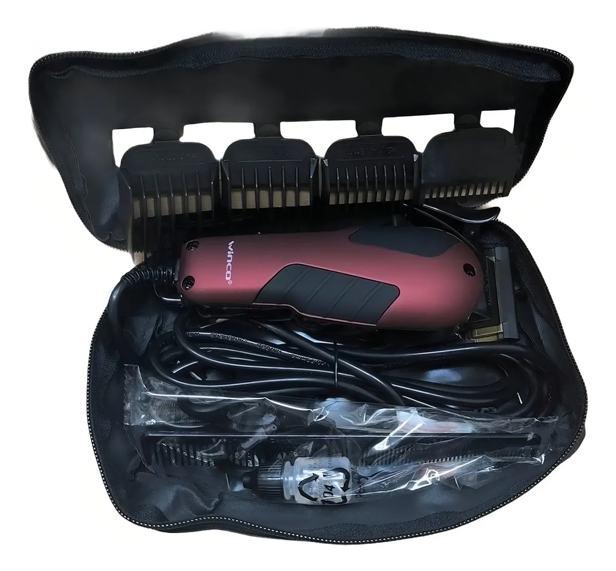 Maquina Corta Pelo Profesional Winco W5001 Barba Patilla Bordon - Imagen 2