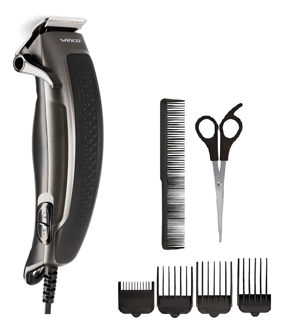 Maquina Cortar Pelo Barba Patilla Winco W6100 Con Peines - Imagen 2