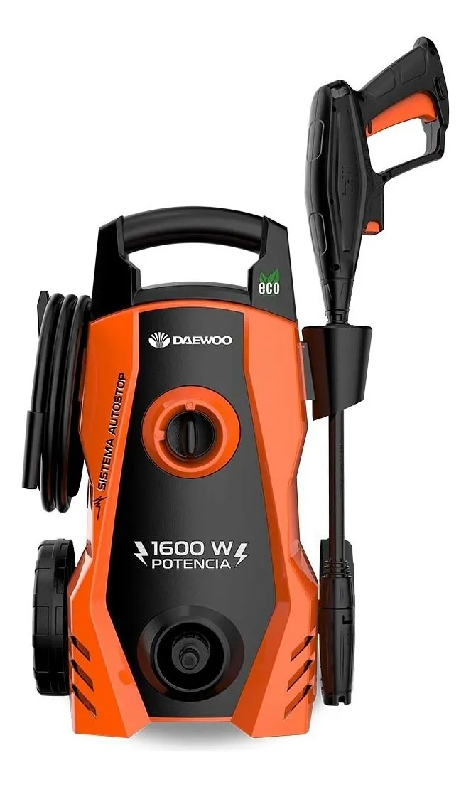 Hidrolavadora Eléctrica Daewoo 1.6kW 105 Bar Eco DAX65-100 - Imagen 2