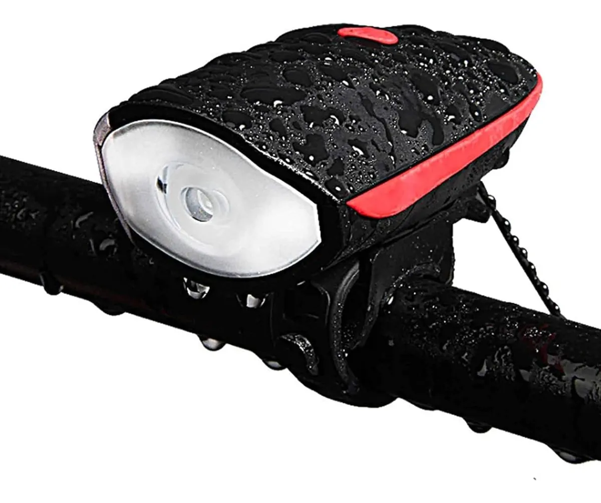 Luz LED Frontal Bicicleta Recargable 250 Lumens BN0192 - Imagen 2