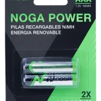 Pilas recargables AAA NOGA 1100 mAh en blister x2 Argentina
