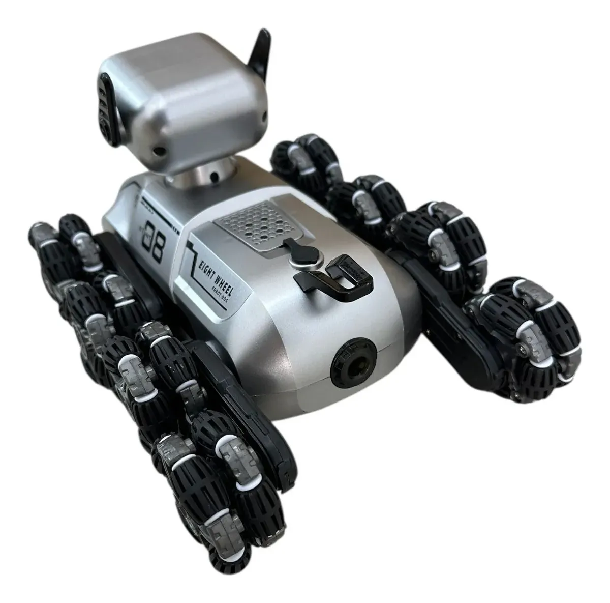 Perro Robot Acróbata Control Remoto Luces Sonido 8WD - Imagen 3