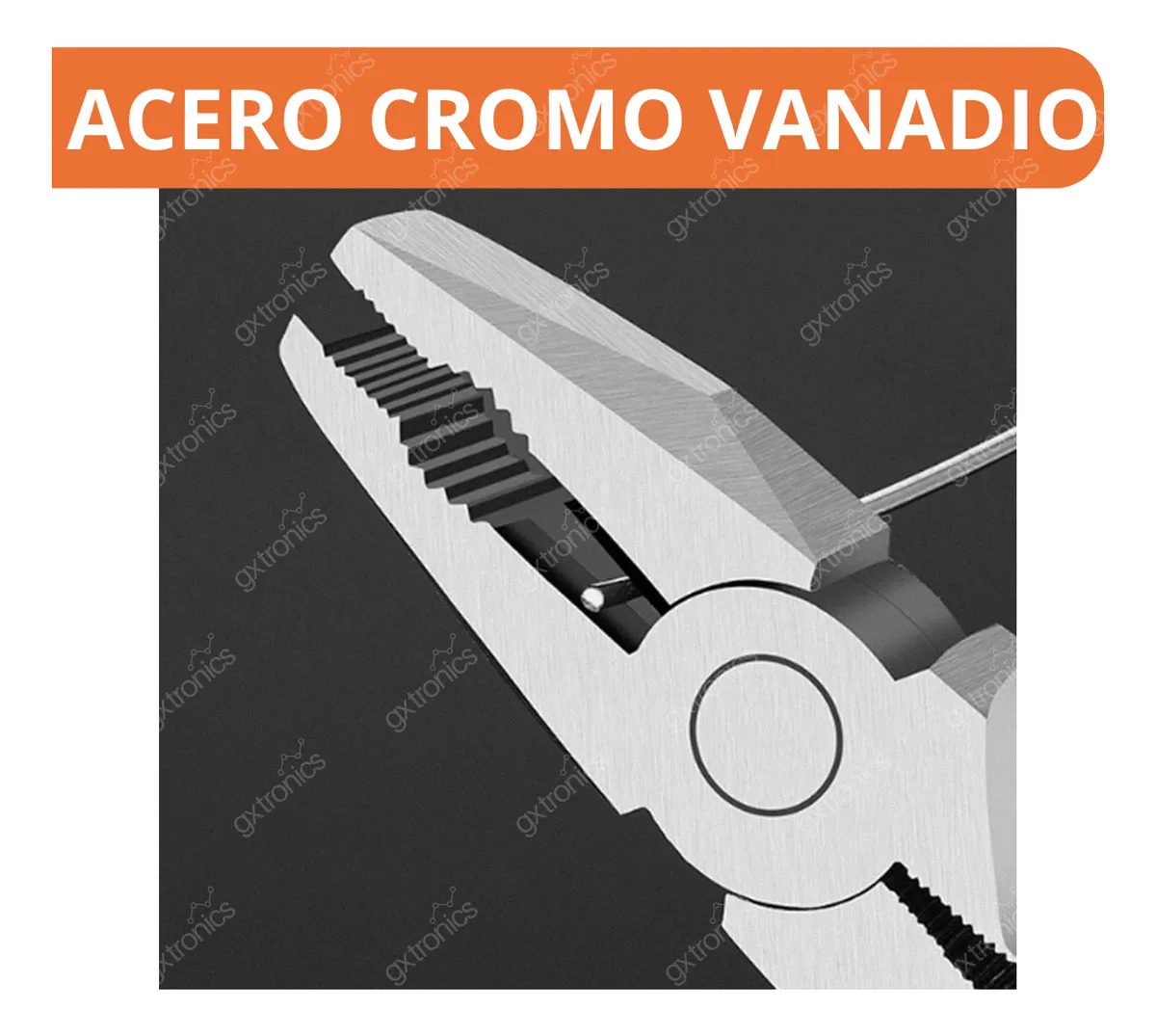 Juego 3 Pinzas Alicate 6 Pulgadas Corte Precision Profesional - Imagen 3