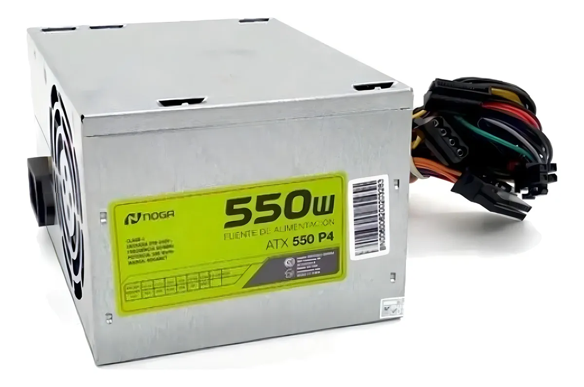 Fuente Poder PC 550W ATX 24 Pines Noganet ATX-550 - Imagen 2