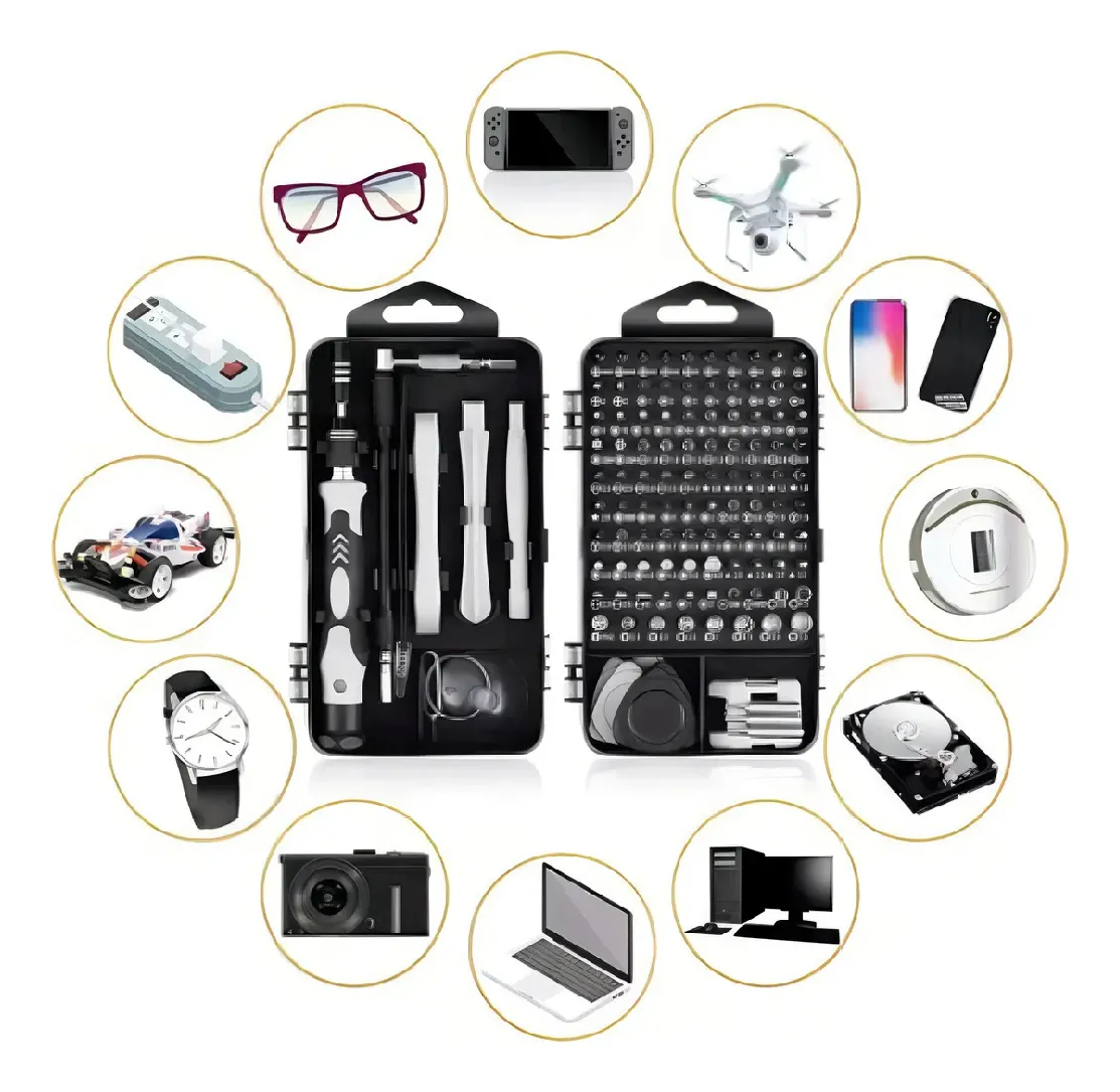 Kit Destornillador Precision FR JL011 98 Puntas Magneticas - Imagen 6