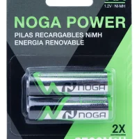 Pilas Recargables AA Noganet Ni-MH 2700mAh 1.2V Pack x2