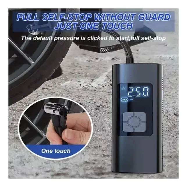 Compresor de Aire Portátil Seisa AF-C04 150 PSI Digital 12V - Imagen 5