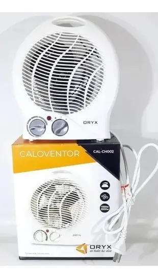 Caloventor Oryx 2000W Blanco Con Termostato - Imagen 2