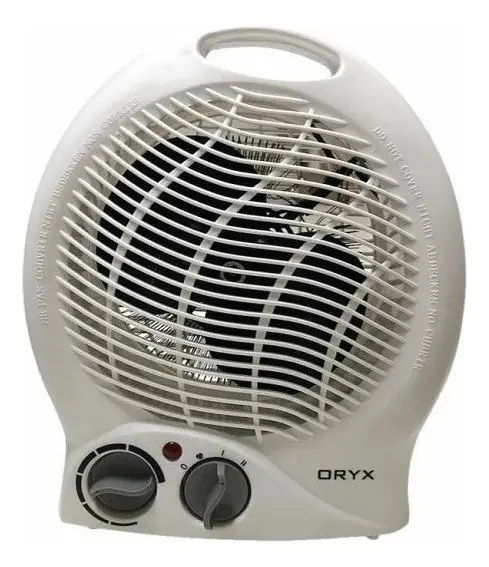 Caloventor Oryx 2000W Blanco Con Termostato - Imagen 3