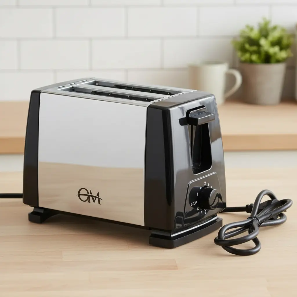 Tostadora Electrica 2 Rebanadas 750W Acero Inoxidable 6 Niveles - Imagen 3