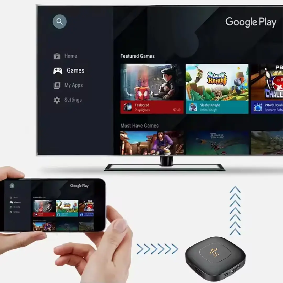 TV Box Time Android 14 4K UHD Con Control De Voz - Imagen 3